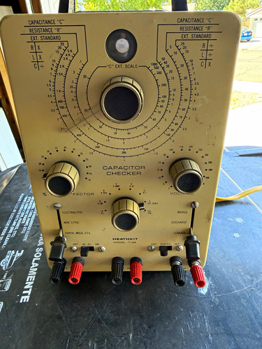 Heathkit capacitance - heathkit, it-28